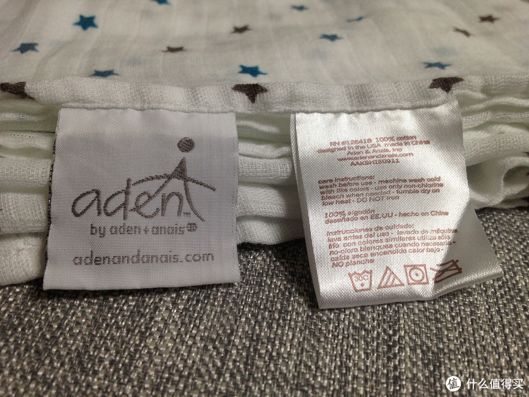 乔治小王子的纱布巾：aden + anais Classic Muslin Swaddle Blanket