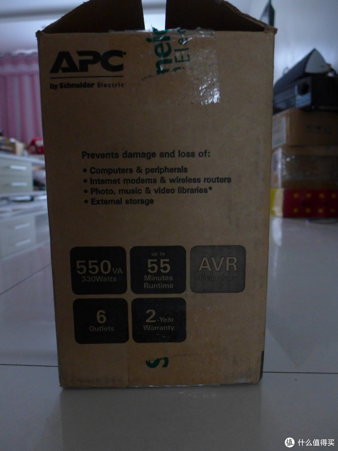 笔记本的好伴侣：APC Back-UPS BR550G-CN后备式UPS电源