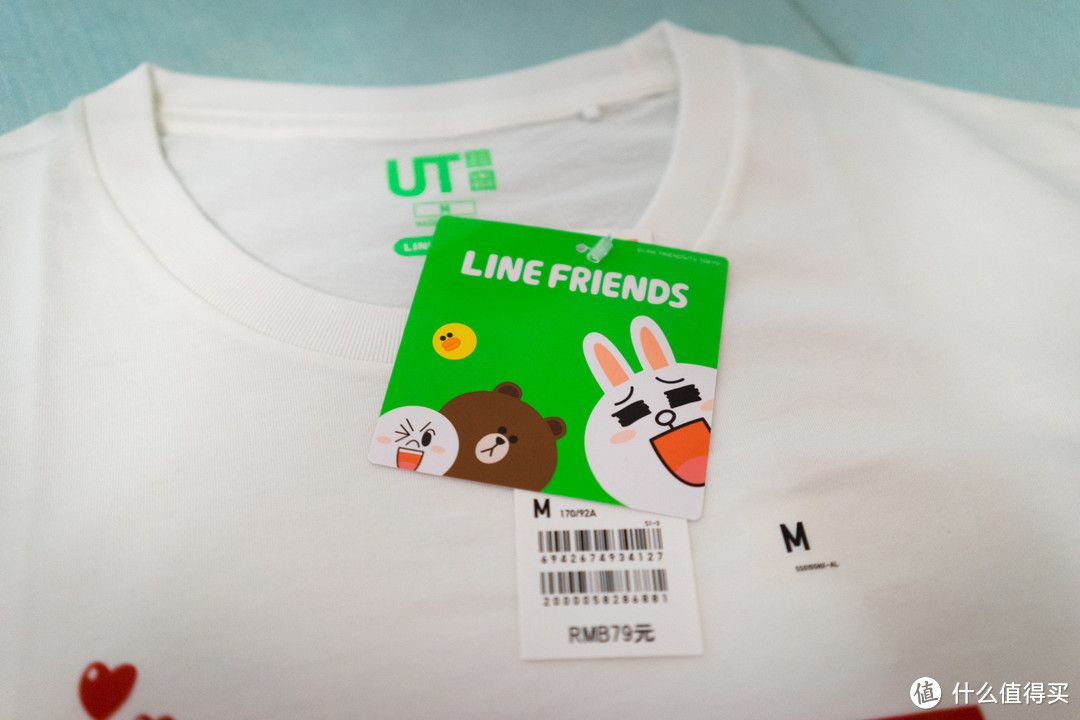 Uniqlo 优衣库 X Line  合作款短袖T恤