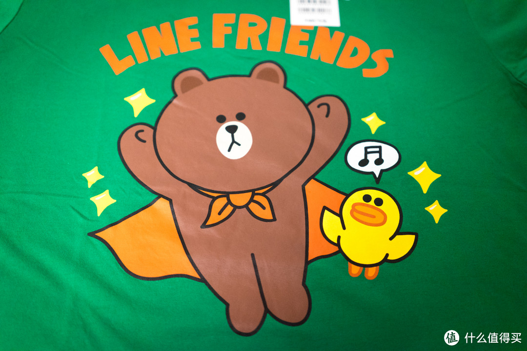 Uniqlo 优衣库 X Line  合作款短袖T恤