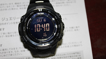 ΜΟΛΩΝ ΛΑΒΕ！永远的硬汉风！CASIO 卡西欧 PROTREK Black Titan 黑钛系列 限量款 男士腕表 PRW-3000YT-1JF