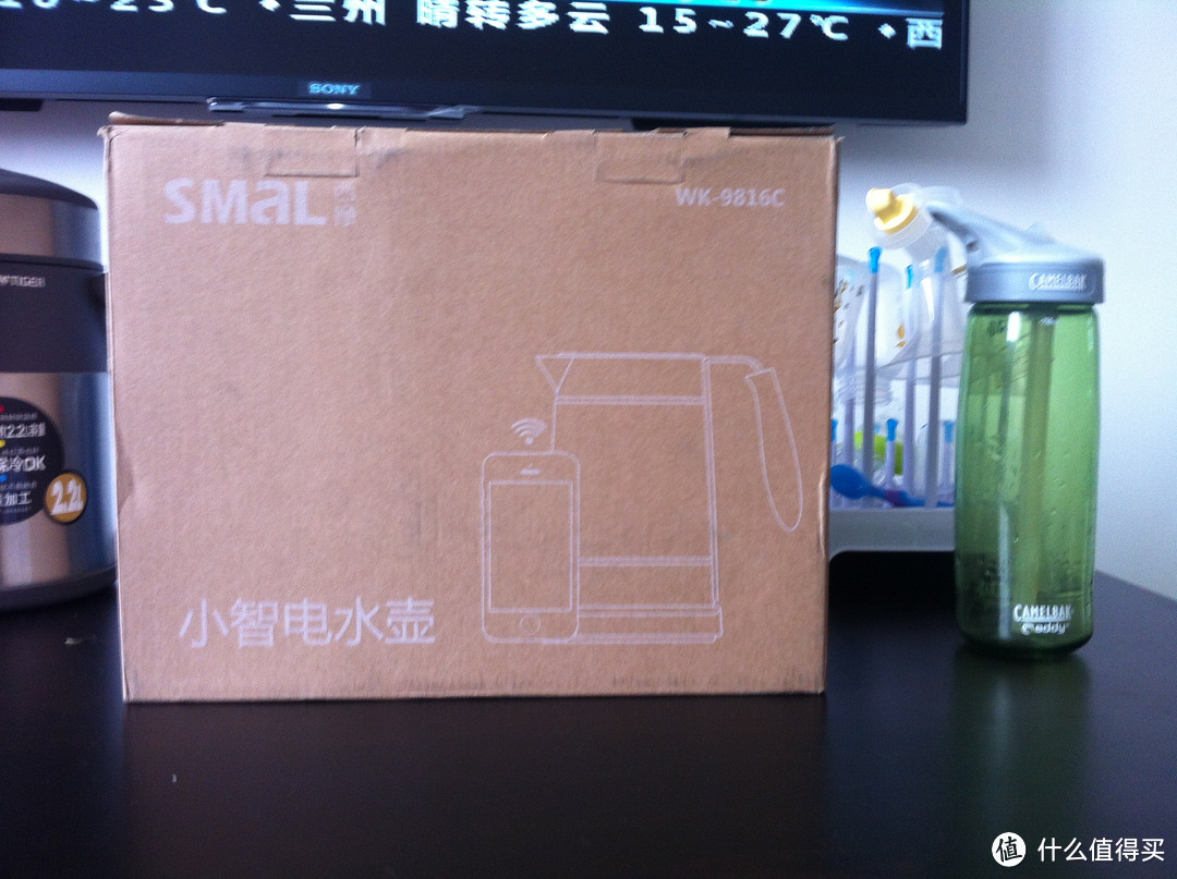 水壶也智能：SMAL 西摩 WK-9816C 智能电水壶 1.7L