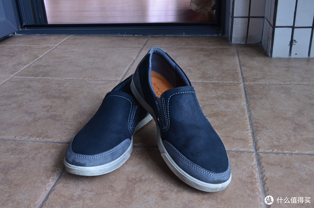 ECCO 爱步 Collin Casual Slip-On 男士一脚蹬皮鞋