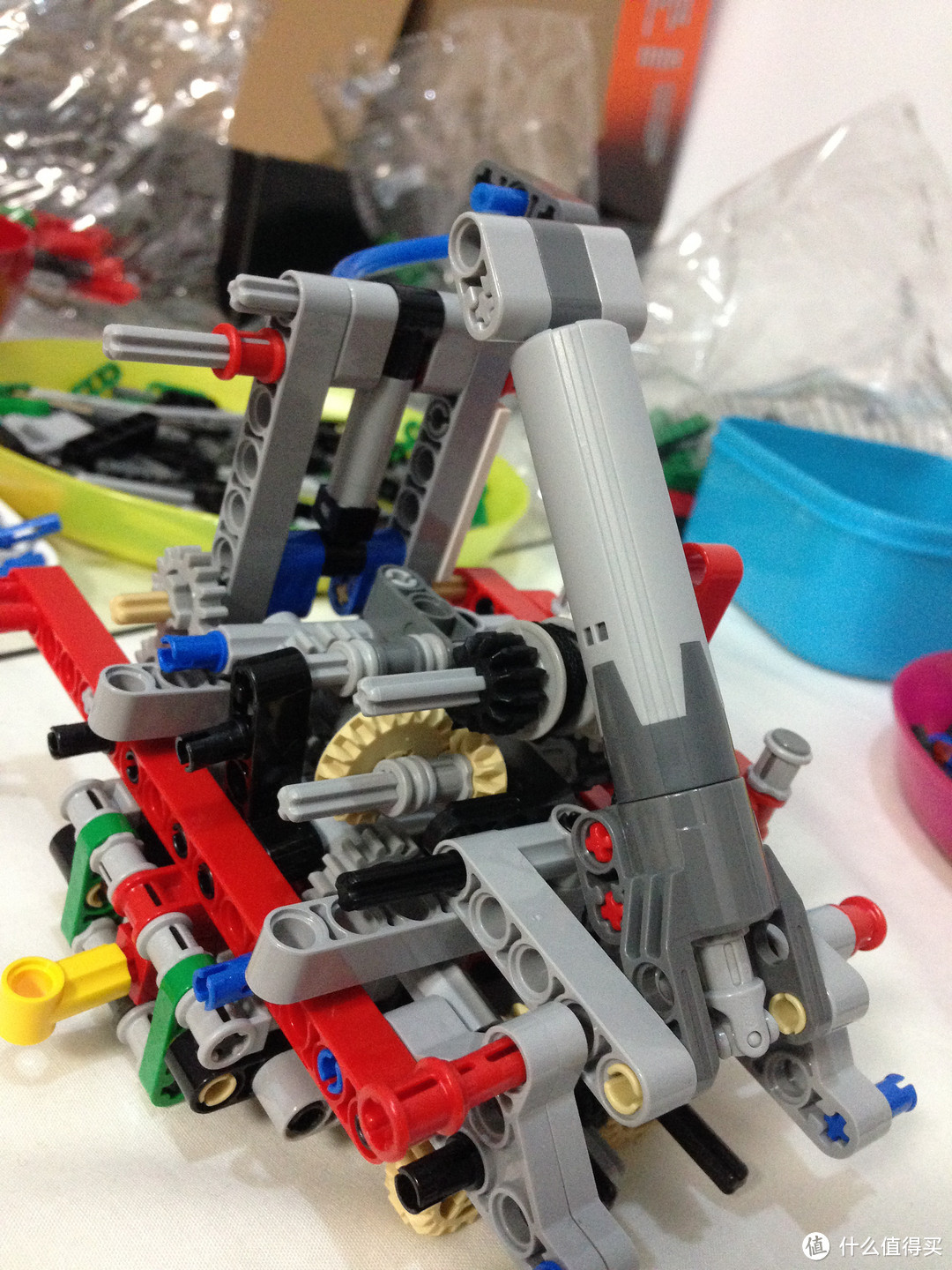 乐高让我掉坑了：LEGO 乐高 机械组 2013次旗舰 42008 托盘搬运车 A模式