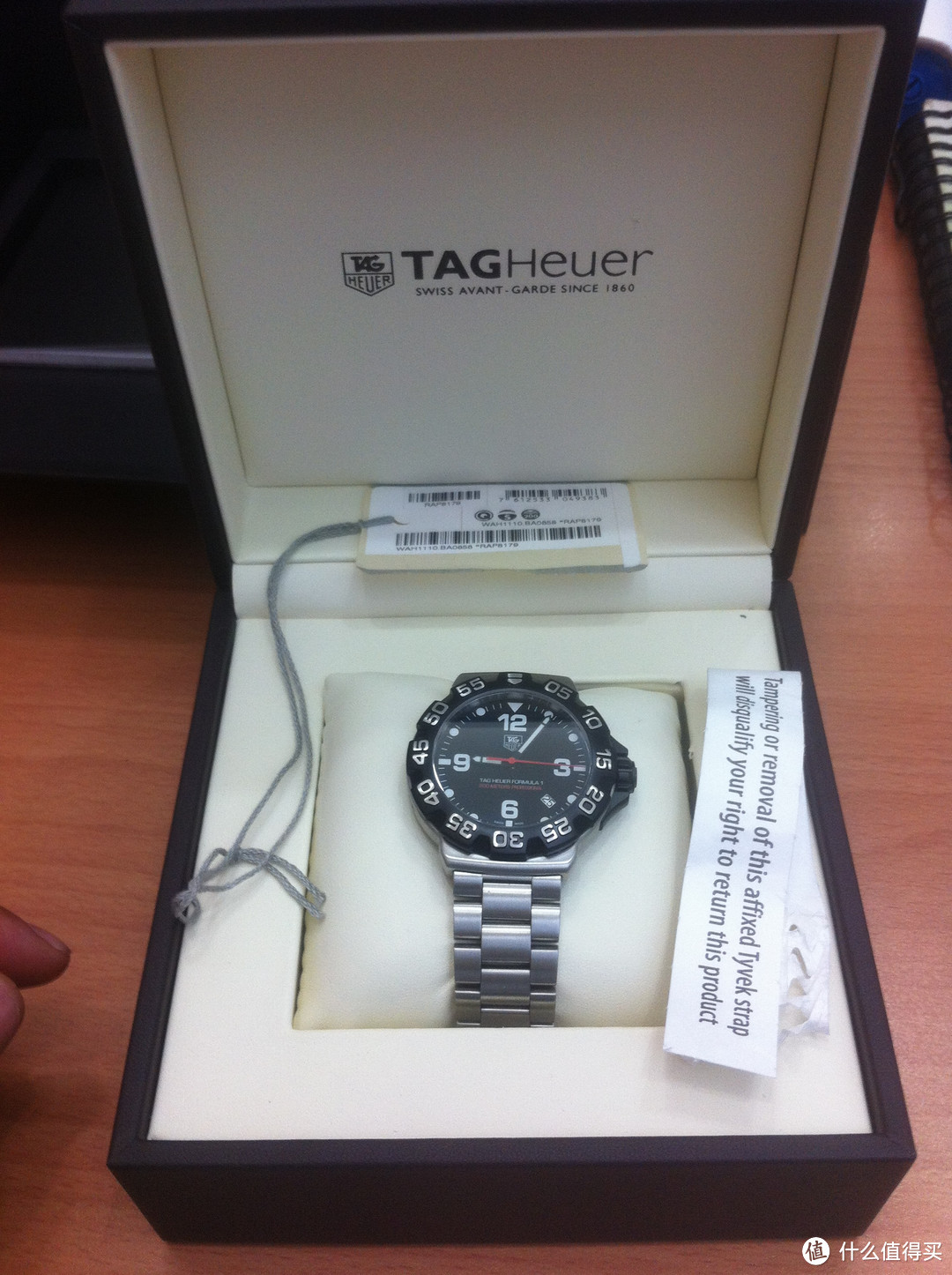 Tag Heuer 豪雅 Formula1 一级方程式系列 WAH1110.BA0858 男士腕表