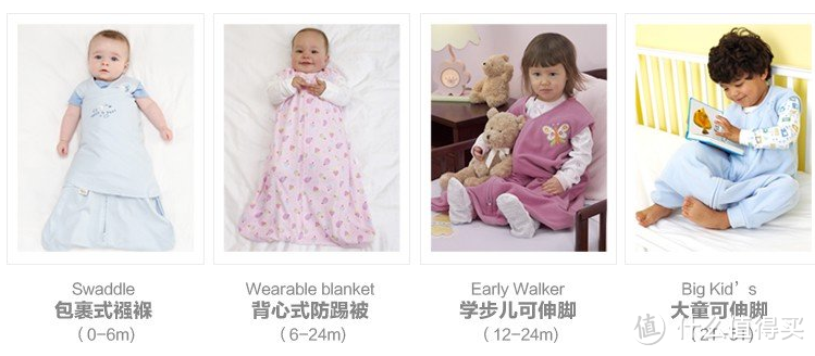  入手两款婴儿睡袋：英国 Gro Gro-comforter 甜睡宝宝 & HALO 美国 纯棉贴绣款 背心式