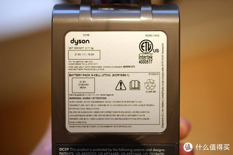 美亚海淘 Dyson 戴森 DC59 手持式吸尘器 & allergy kit 防过敏刷头套装