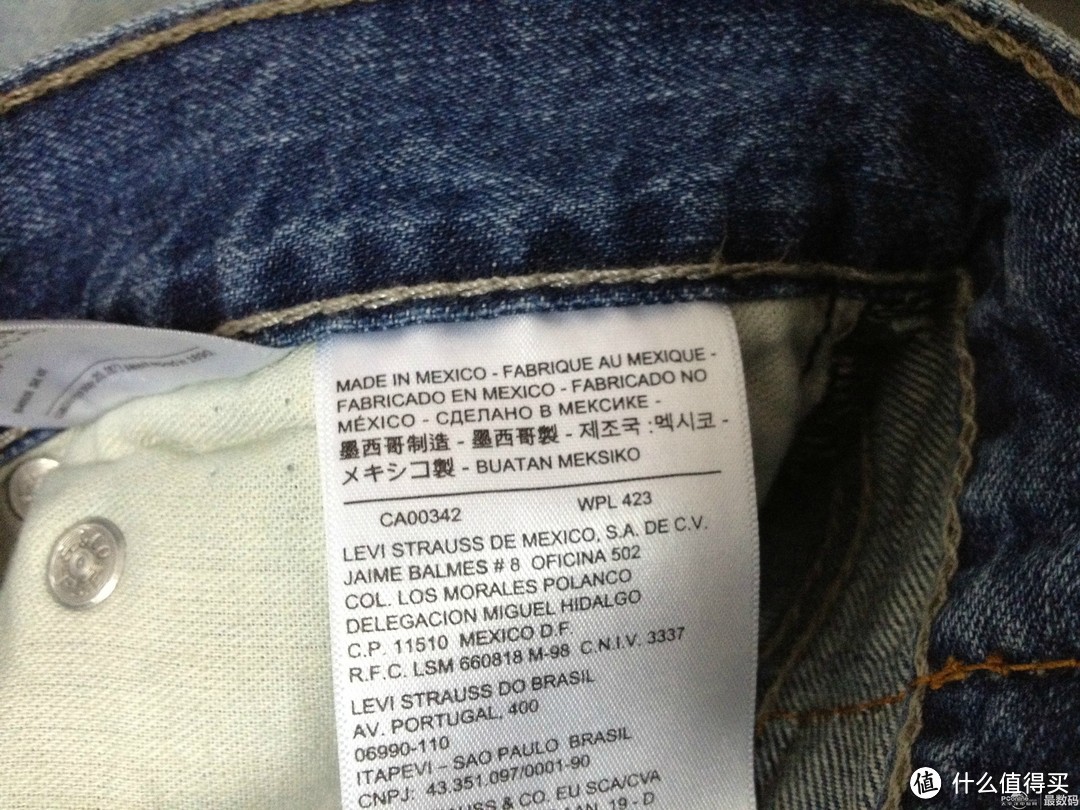 海淘苦等一个月：Levi's 李维斯 直筒牛仔裤514+CK皮带一条