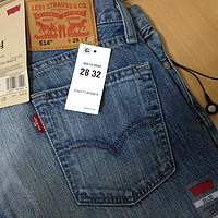 海淘苦等一个月：Levi's 李维斯 直筒牛仔裤514+CK皮带一条