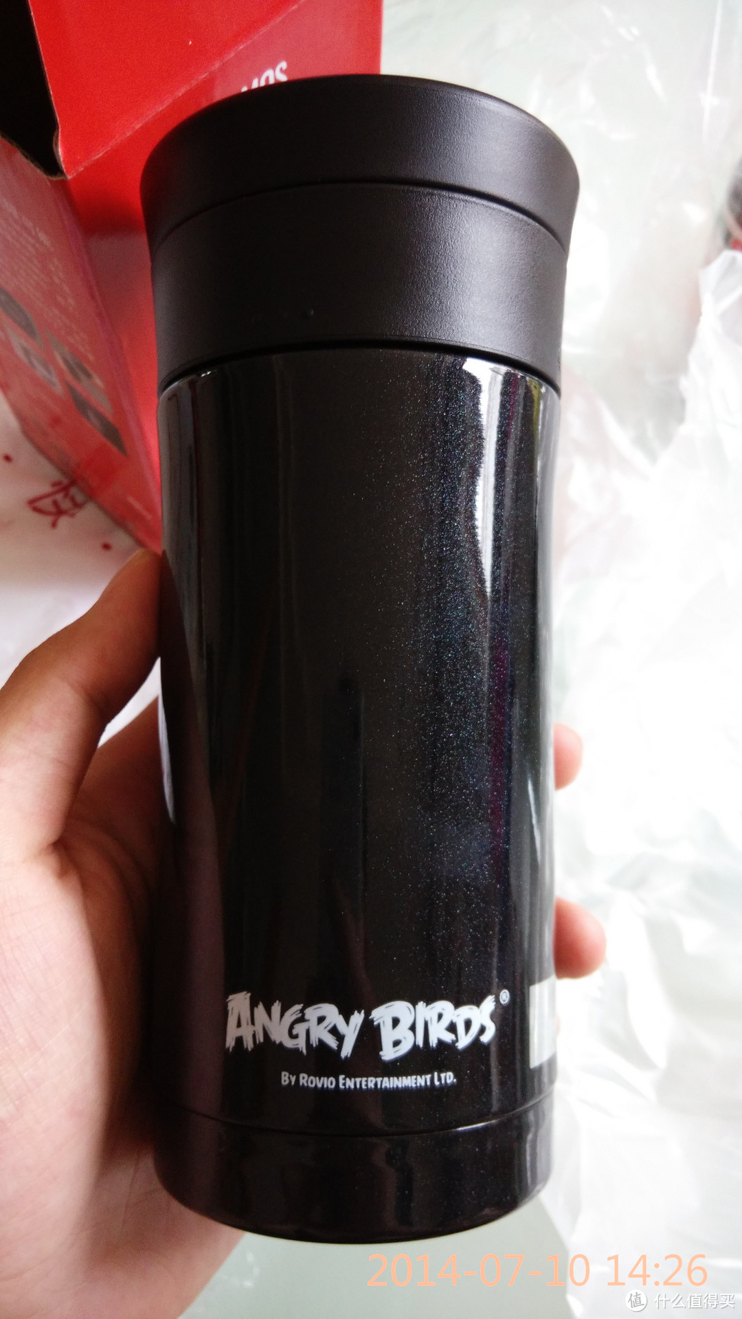 愤怒的保温杯：THERMOS 膳魔师 350ml 高真空不锈钢保温杯 JMK-351-BK