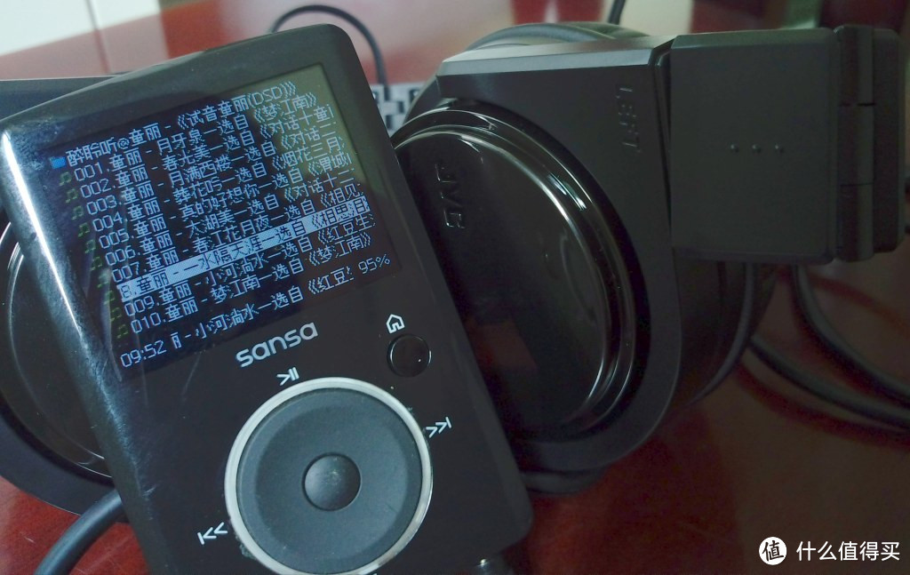 JVC HA-S500 头戴可折叠耳机 & SanDisk 闪迪 Sansa Fuze 便携播放器