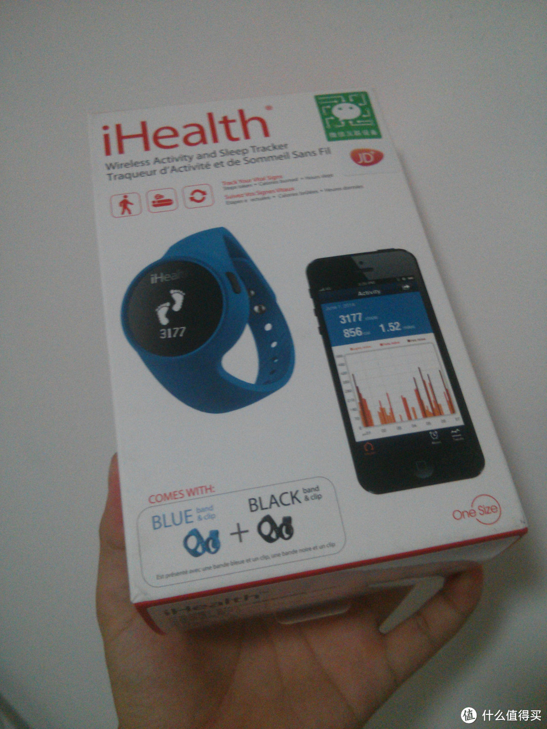 首次体验穿戴式设备：iHealth 智能腕表（微信版） AM3