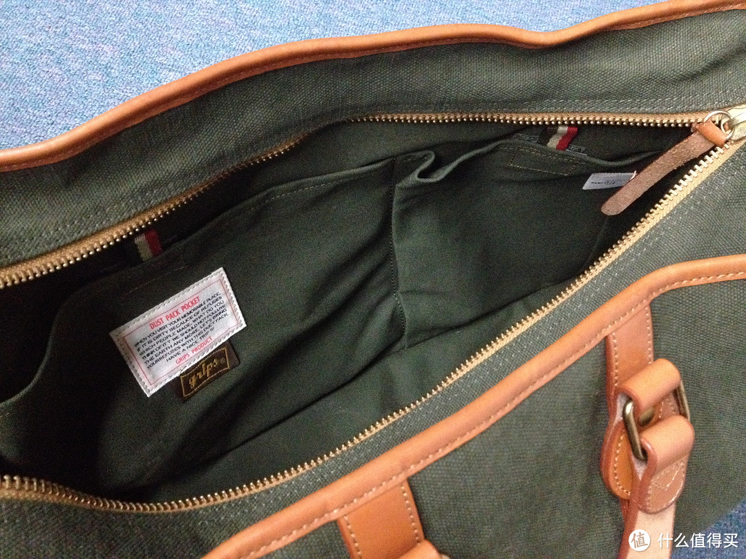 旅行的格调：日本制 GRIPS 镶皮棉麻 帆布旅行包