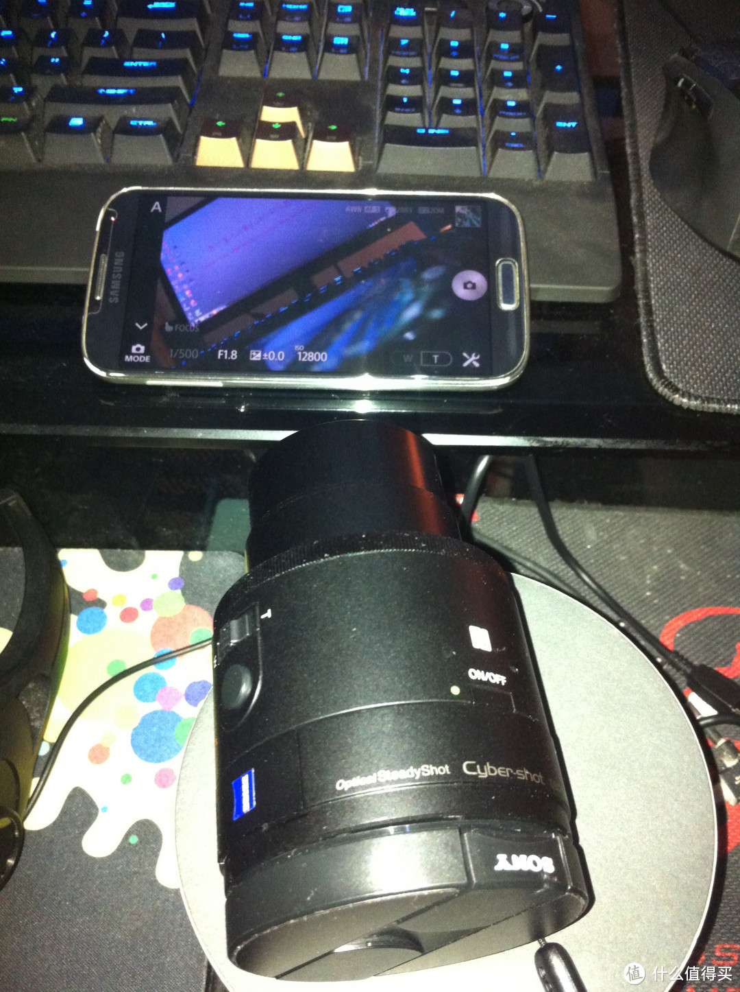 SONY 索尼 DSC-QX100 镜头式数码相机