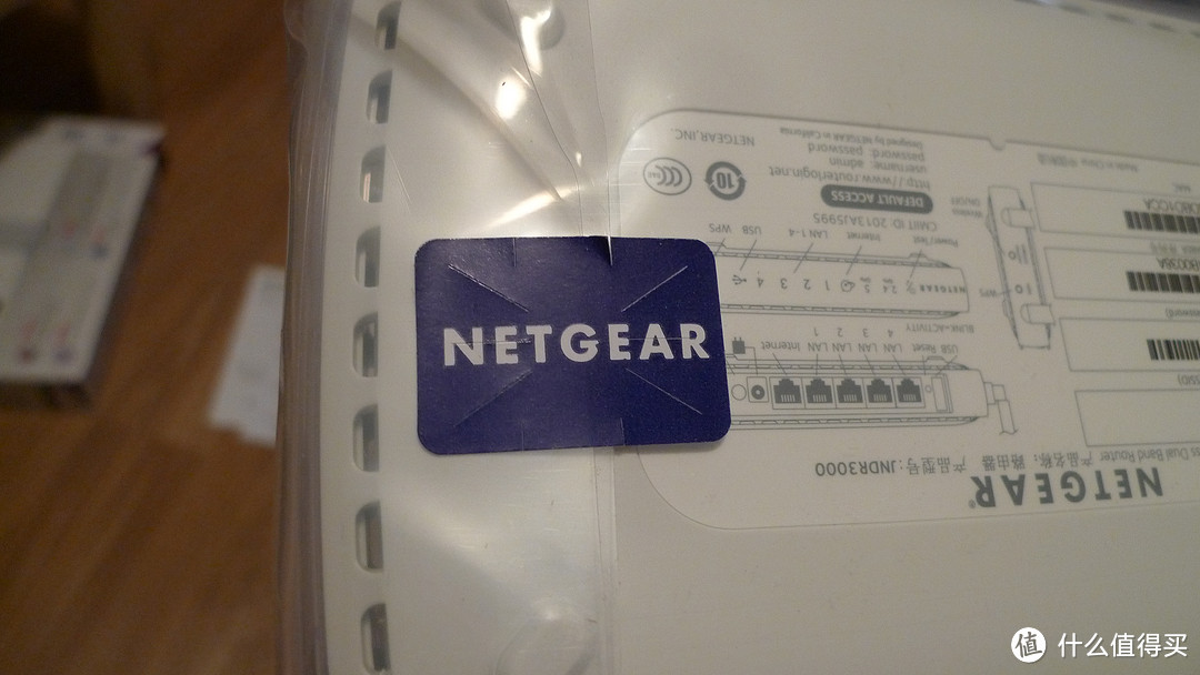 路由也卖萌：Netgear 网件 小白兔 JNDR3000 600M 双频无线路由器