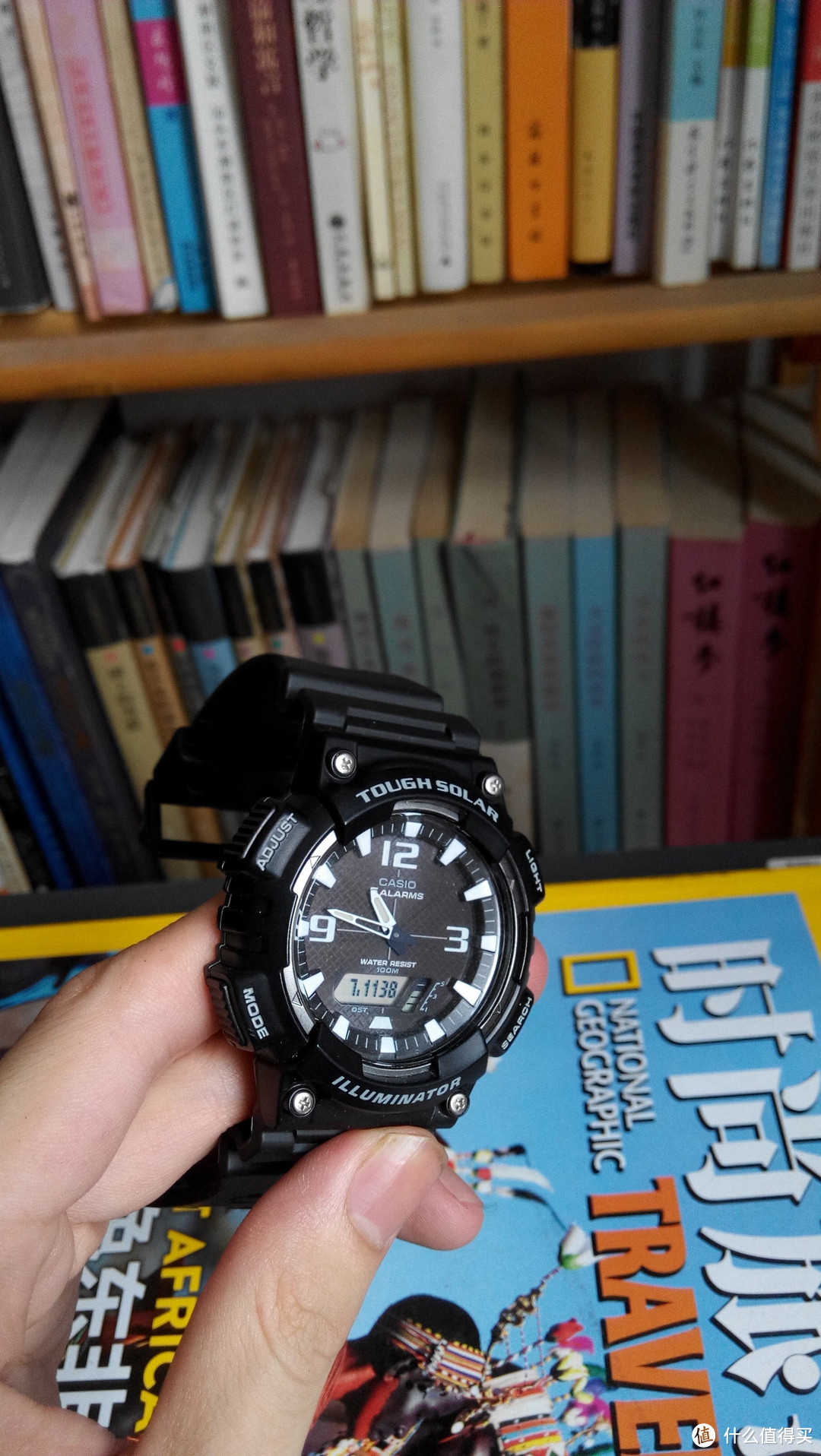 海淘小玩具：Casio 卡西欧 AQ-S810W-1AV 男士运动手表