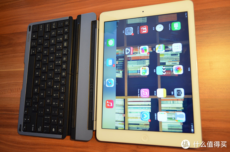 BELKIN 贝尔金 苹果iPad Air无线蓝牙超薄键盘盖F5L155qeGRY