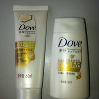 28申请中1的 Dove 多芬 养护洗发乳50ml+护发素50ml评测