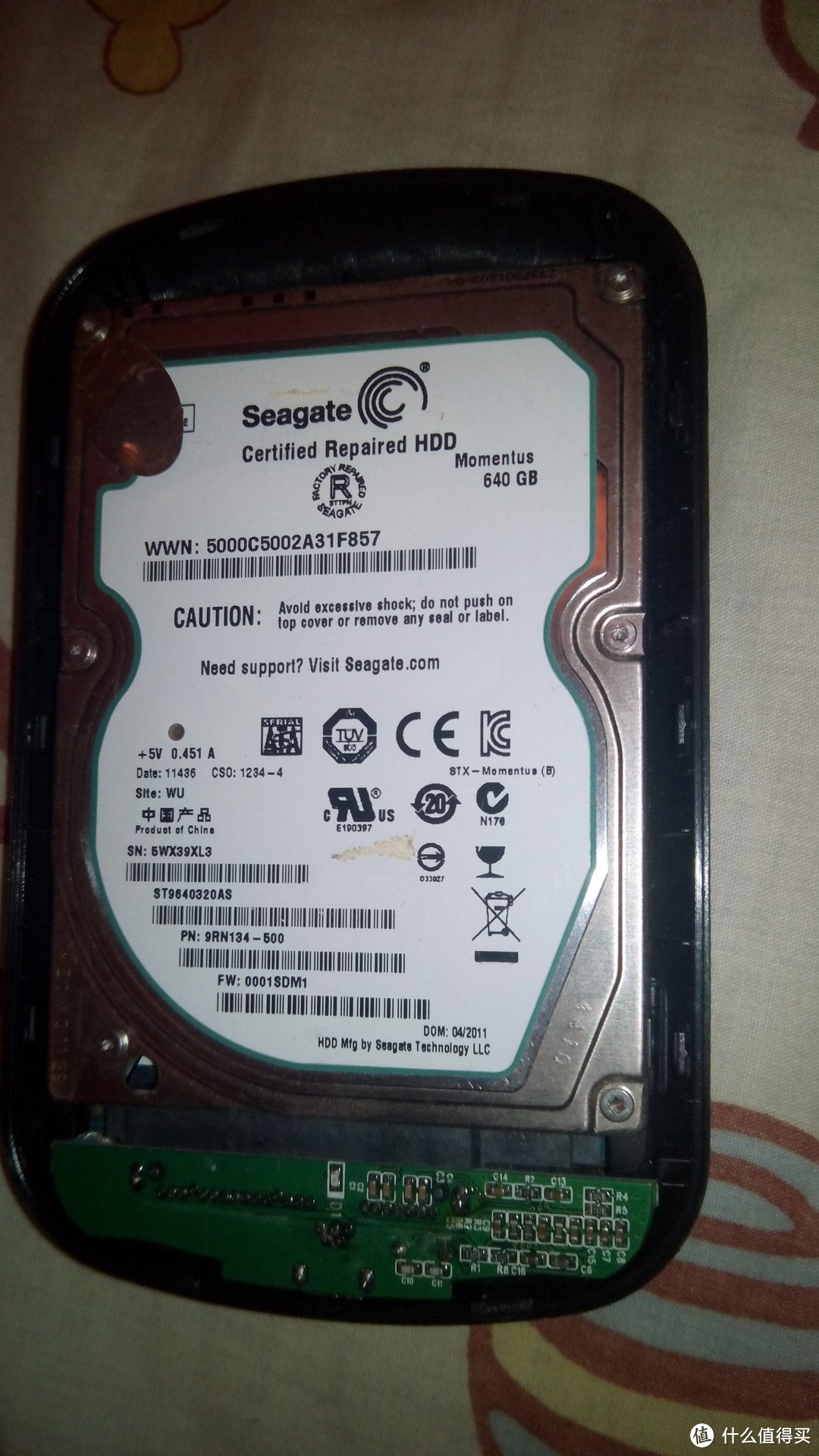 WD 西部数据 紫盘 2TB  SATA6Gb/s  64M 监控硬盘 替换挂掉的希捷Green盘