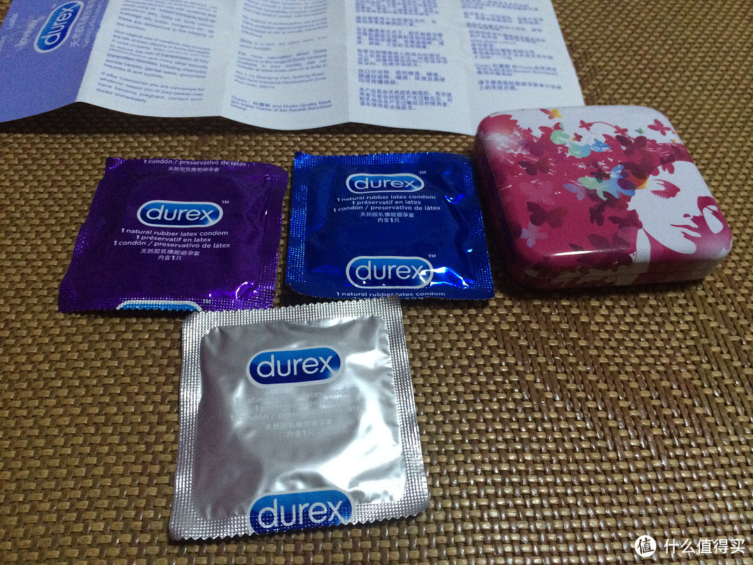 Durex 杜蕾斯 Love Box 三只装铁盒