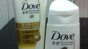 试用装的Dove 多芬 养护洗发乳50ml+护发素50ml