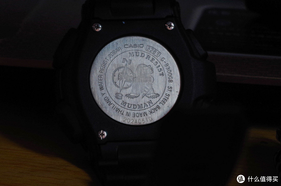 CASIO 卡西欧 G-SHOCK系列 无波泥人 男款腕表 G-9300GB-1DR