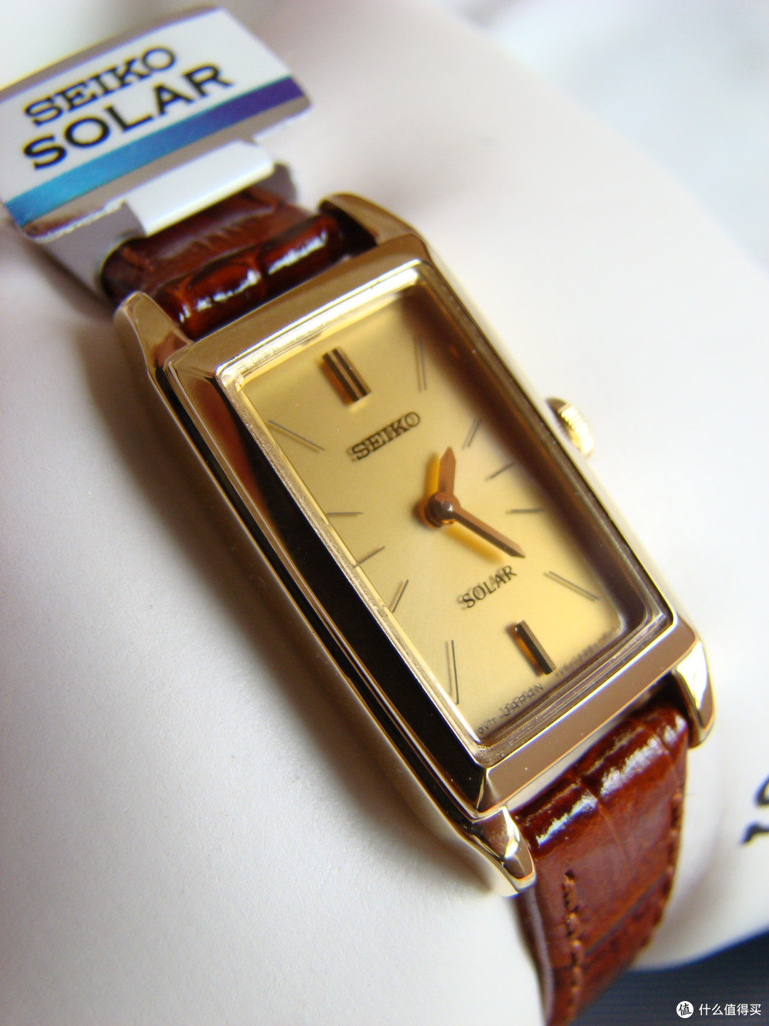 捅破海淘那层窗户纸:SEIKO 精工 SUP046 女士太阳能腕表