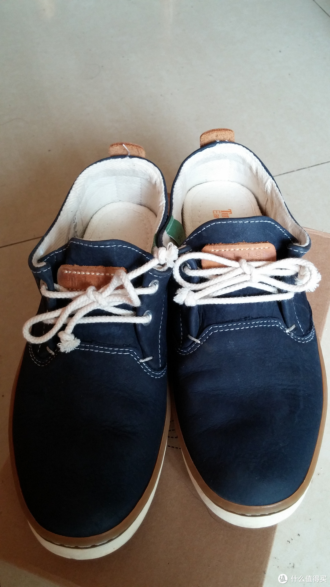 小脚汉子的苦恼：Timberland 天木兰 Earthkeepers Hookset Leather Oxford Navy 牛津鞋