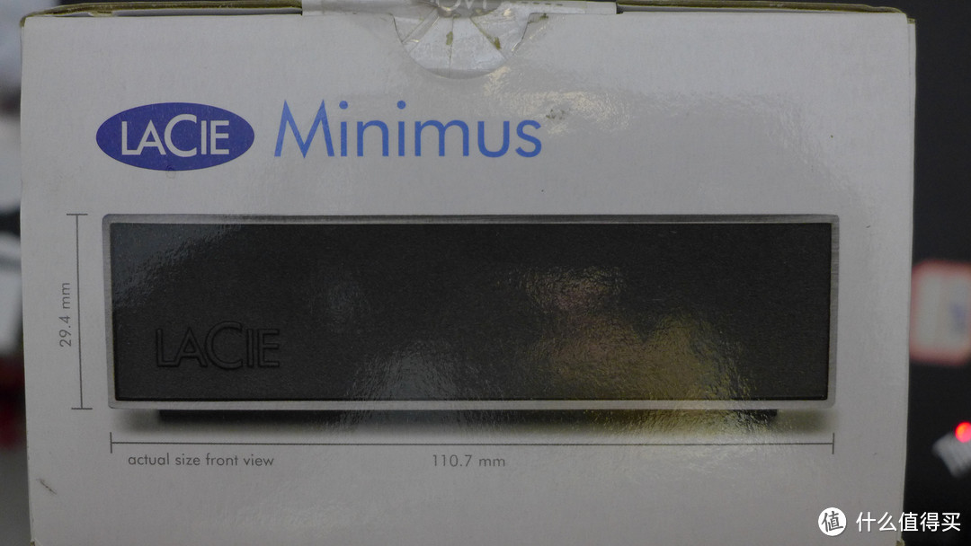 拉丝金属砖：LaCie 莱斯 Minimus 2T 3.5寸铝制外壳 桌面移动硬盘 USB3.0