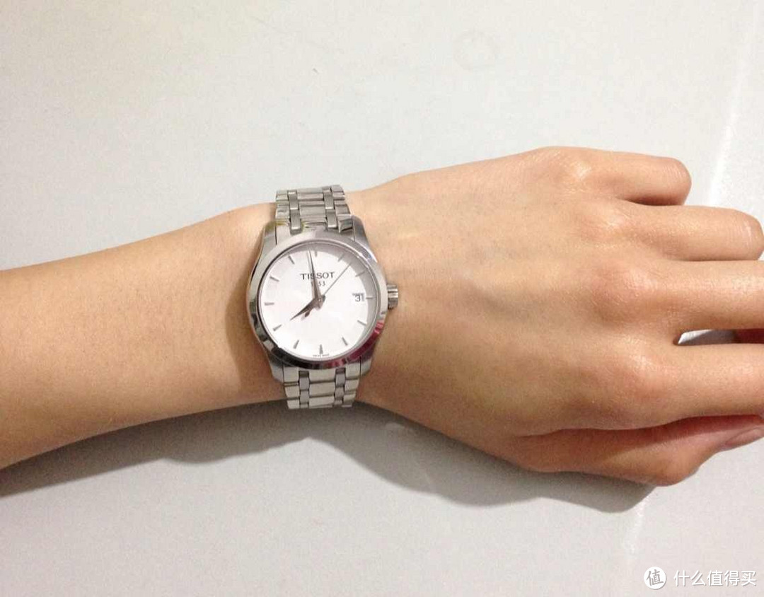 今年的生日礼物：Tissot 天梭 女款腕表 T035.210.11.011.00 & Kate Spade 女包