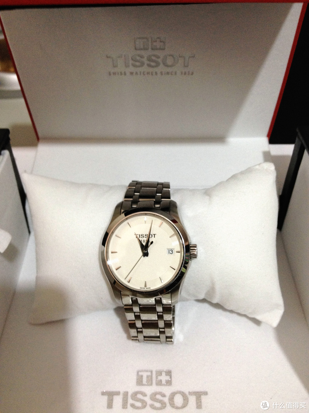 今年的生日礼物：Tissot 天梭 女款腕表 T035.210.11.011.00 & Kate Spade 女包