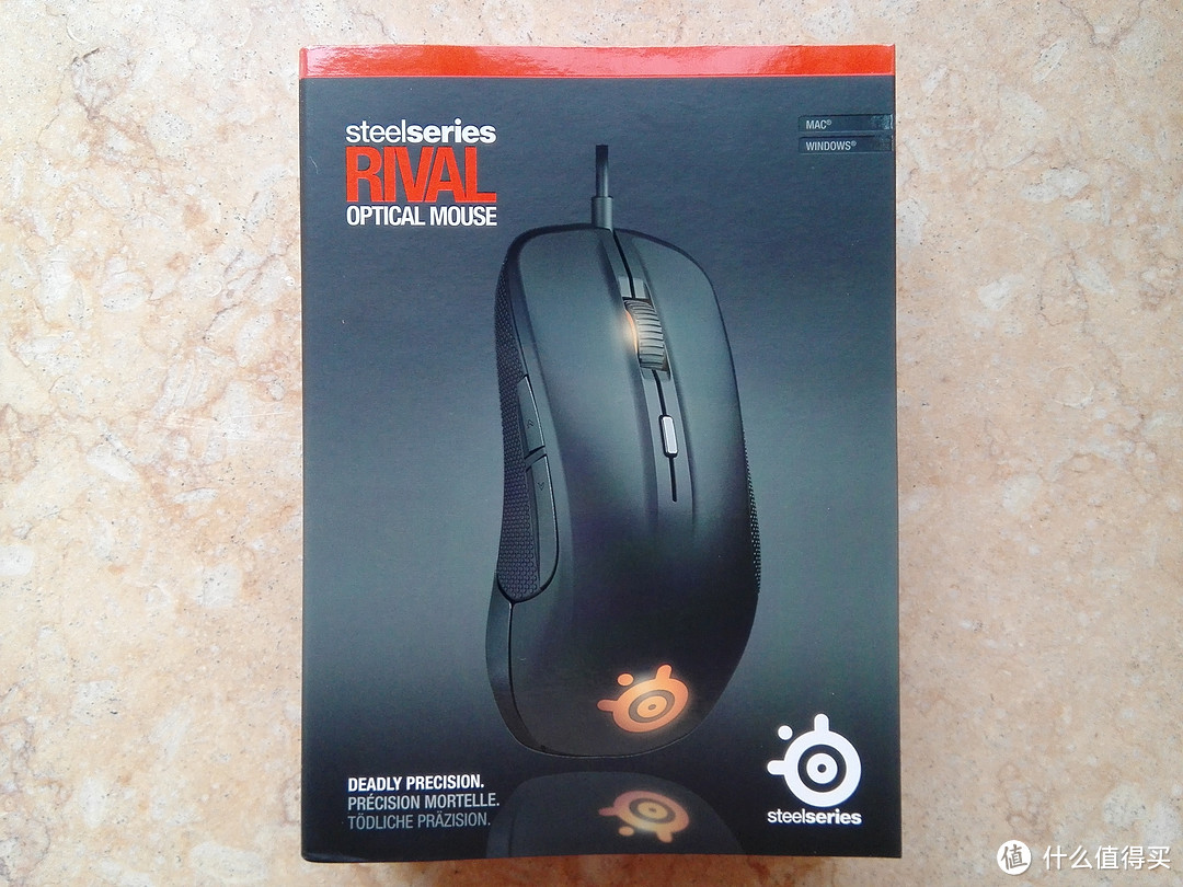 手心空空——SteelSeries 赛睿 RIVAL 光学游戏鼠标