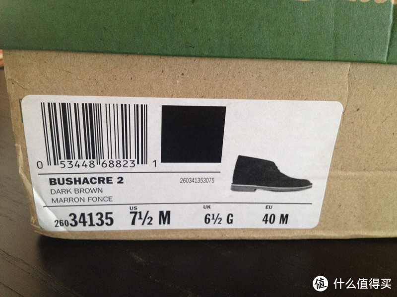 Clarks 其乐 Bushacre 2 男款沙漠靴