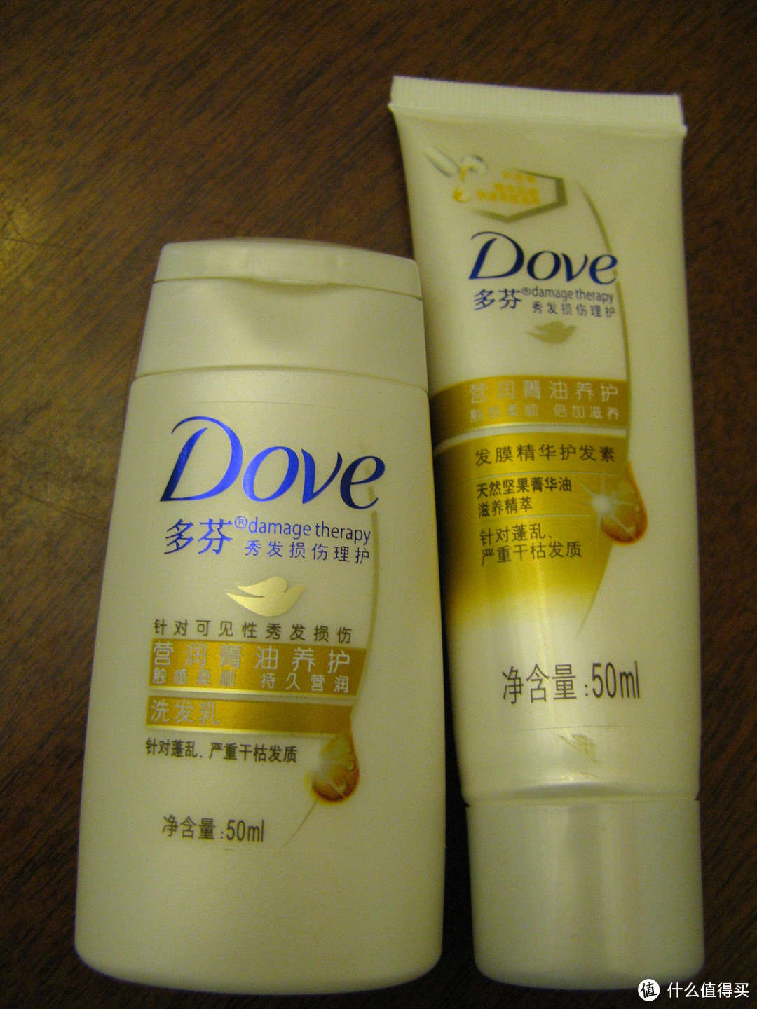 “缘”来多芬-Dove 多芬 养护洗发乳50ml+护发素50ml评测