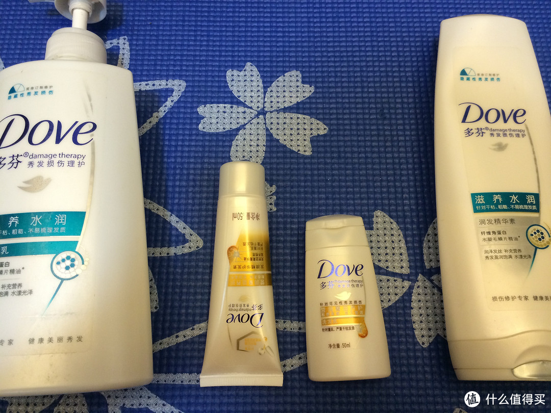 Dove 多芬 养护洗发乳50ml+护发素50ml