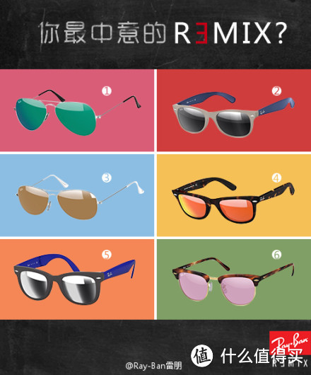 太阳镜也玩客制化 Ray·Ban 雷朋 推出 Remix 在线定制服务