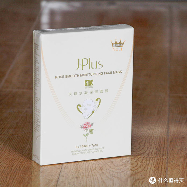 Jplus 静佳 4D玫瑰水凝保湿面膜试用