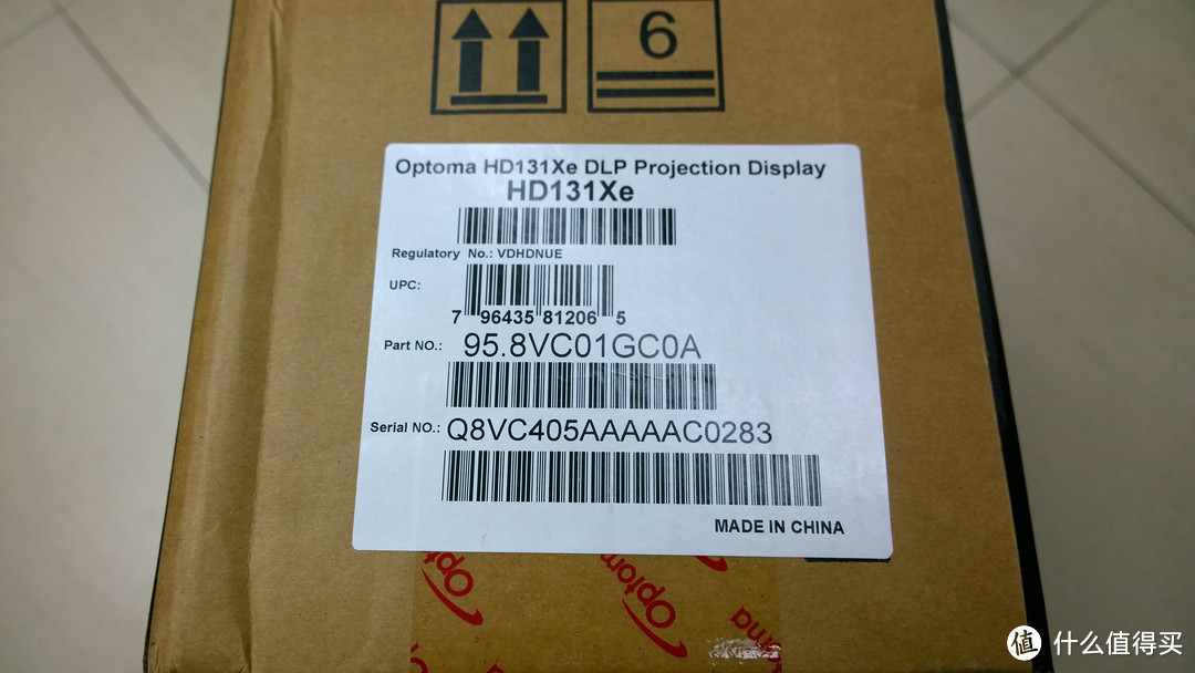 海淘节购入：OPTOMA 奥图码 HD131XE 投影仪