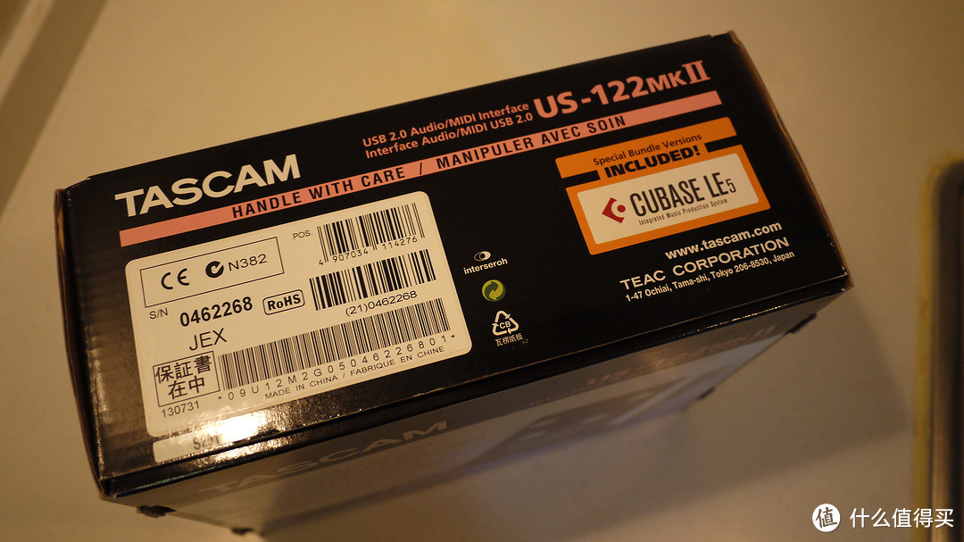 日淘TASCAM US-122MKII 电脑USB声卡，附个人录音拙作