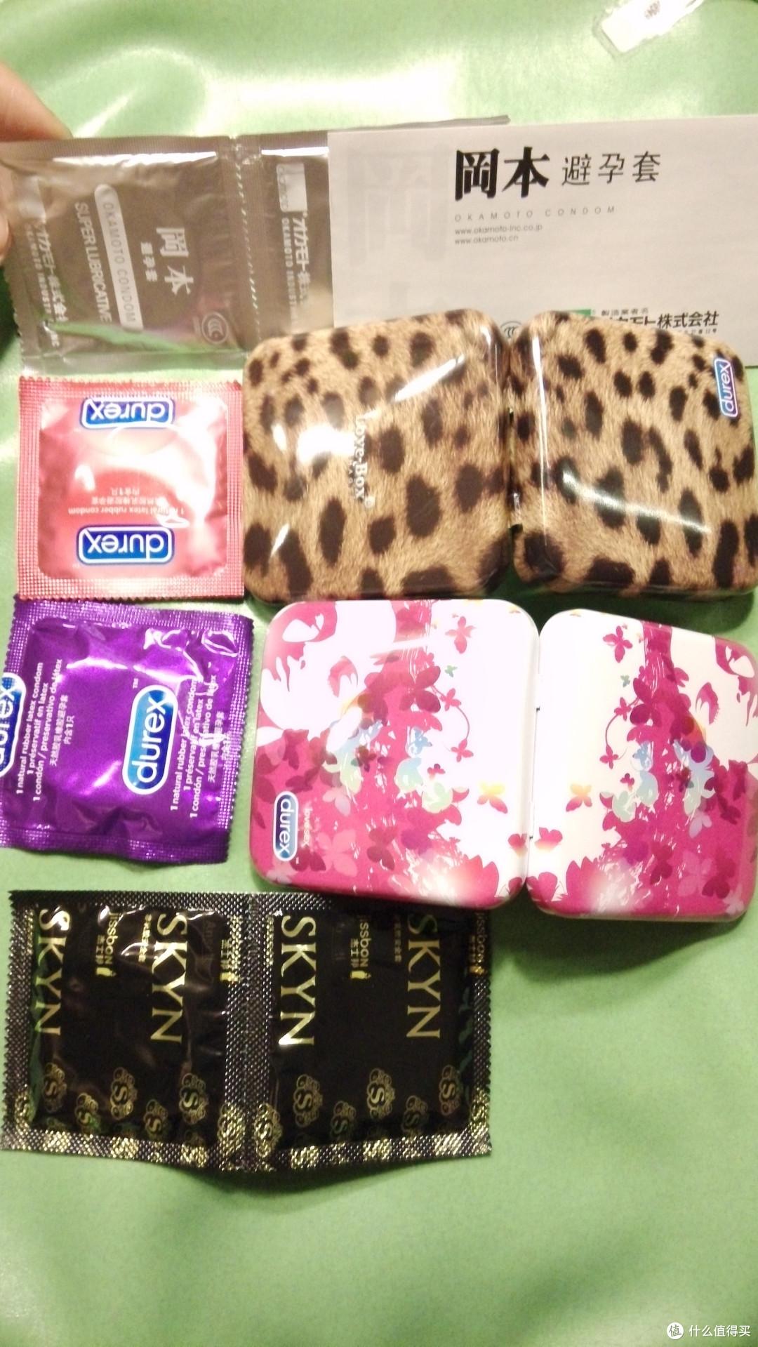 Durex 杜蕾斯 Love Box 三只装铁盒 测评 + 一众常用品牌小雨衣的对比以及个人感受