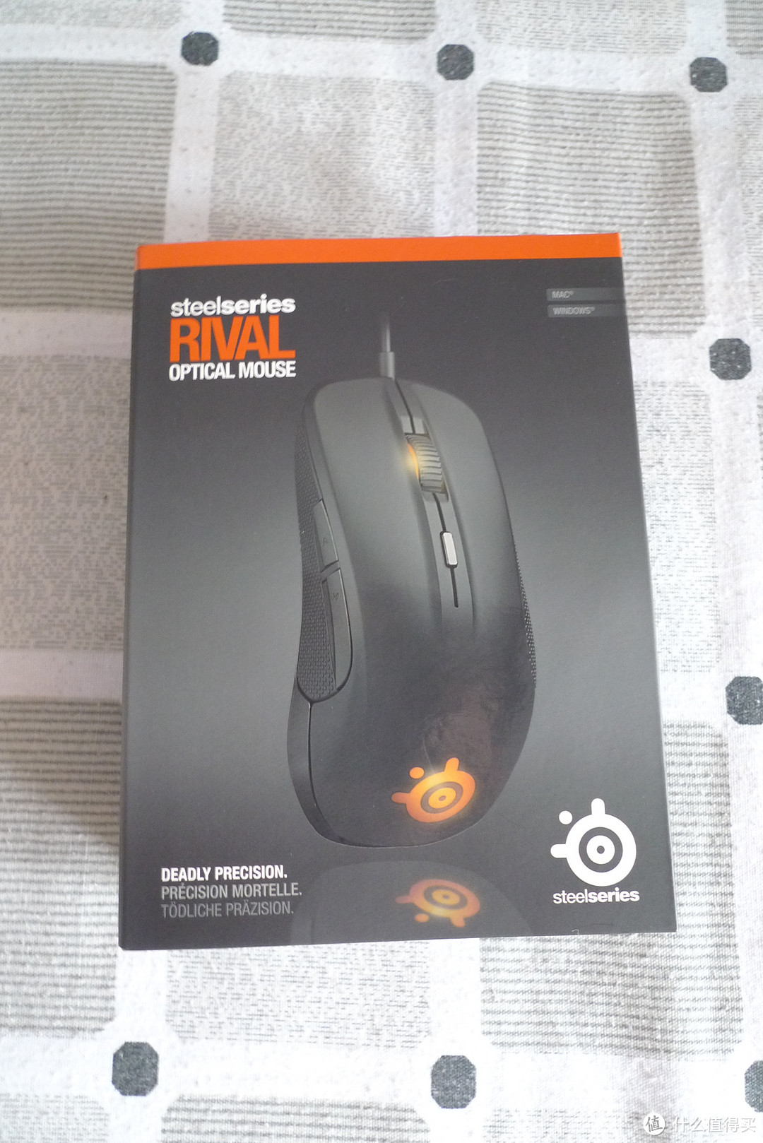 来自smzdm的问候：初评SteelSeries 赛睿 RIVAL 光学游戏鼠标