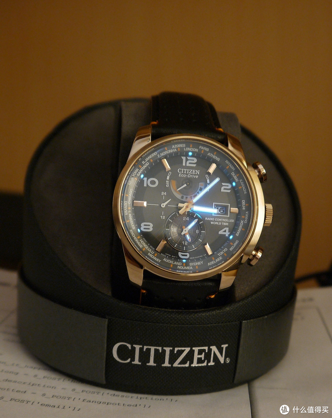 Citizen 西铁城 Men's AT9013-03H Stainless Steel Eco-Drive Watch 光动能表