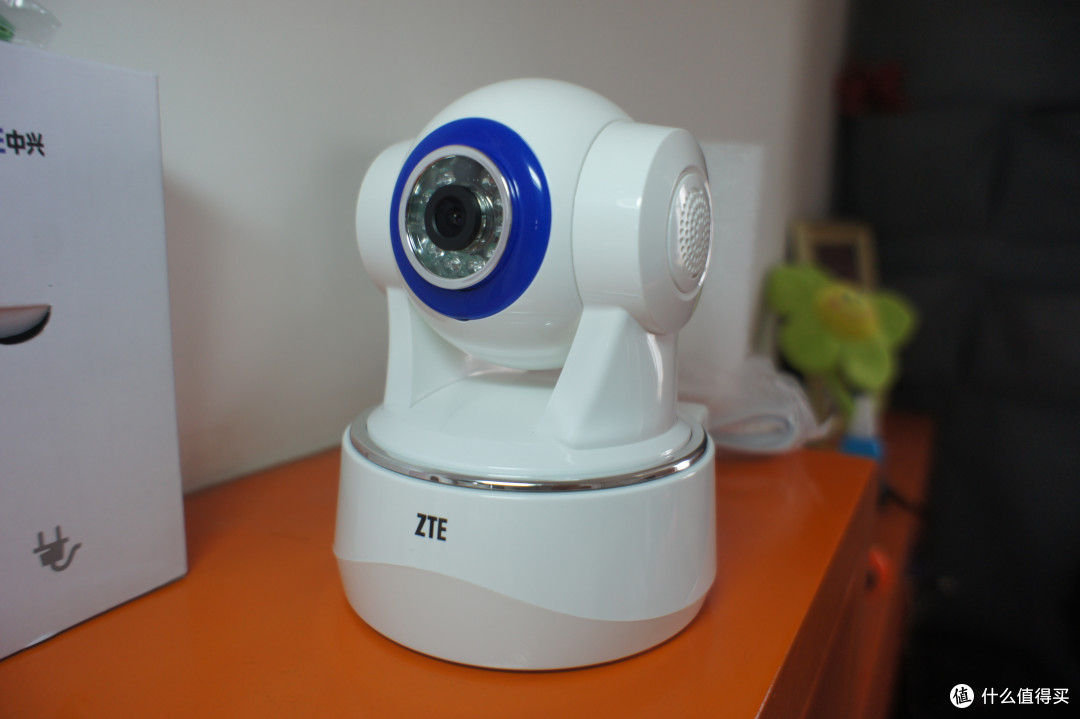 zte中兴c520小兴看看wifi智能网络看护摄像头熊孩纸的克星