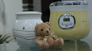 小熊维尼的蜂蜜罐！Bear 小熊 陶瓷内胆 酸奶机，自己做 更安心