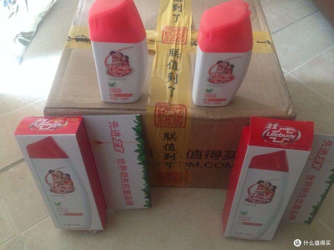 卫宝 100ml沐浴露到手