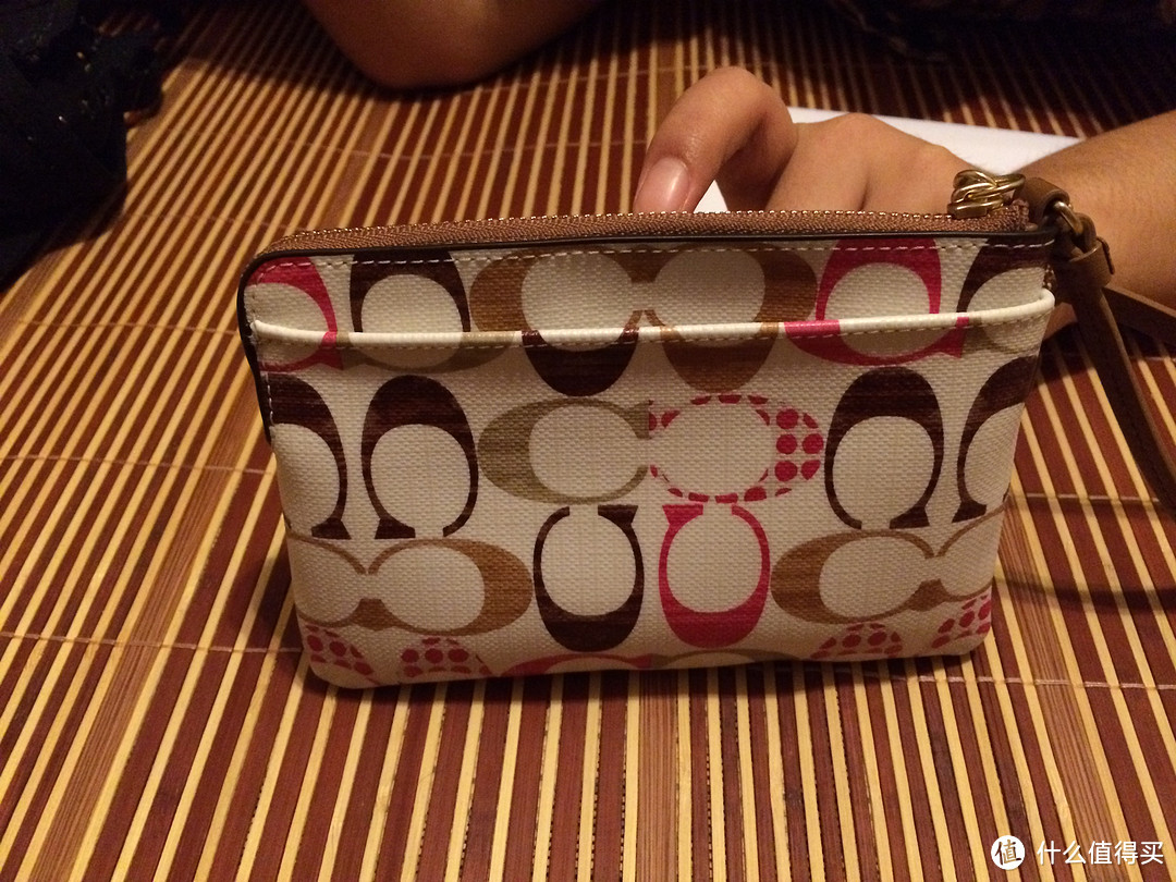 COACH 蔻驰 BOX BLEECKER DROP SIGNATURE 女款零钱包