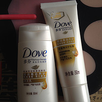 Dove 多芬 养护洗发乳50ml+护发素50ml