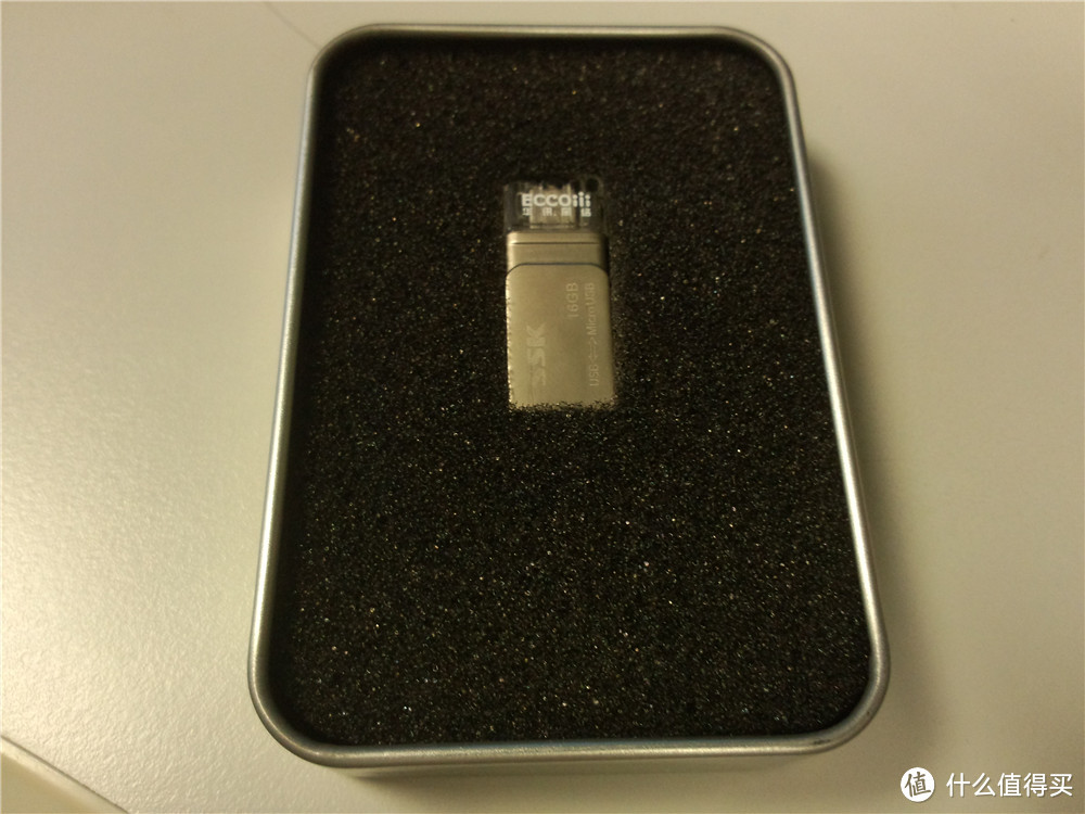 SSK 飚王 SFD236 16G USB2.0 MicroUSB-USB 两用U盘