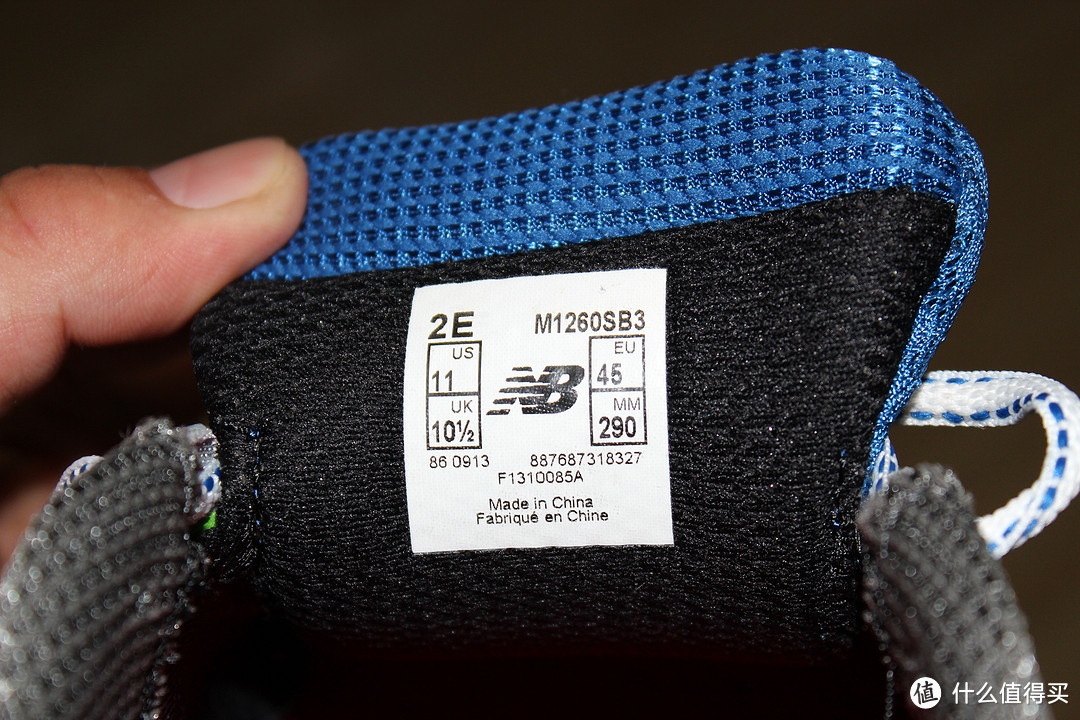 中亚大码福利购入New Balance 新百伦 M1260 SB3 男款跑步鞋