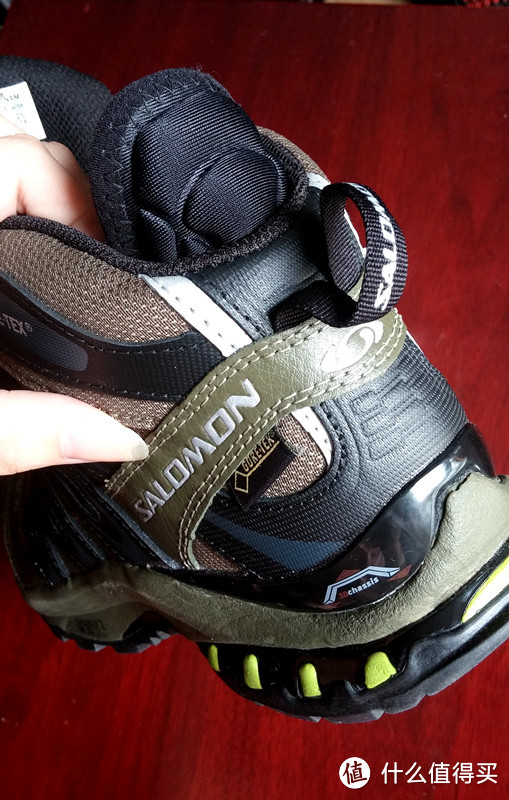 天气不错，帮老公晒鞋：Salomon 萨洛蒙 XA Pro 3D Mid LTR GTX 男款登山靴